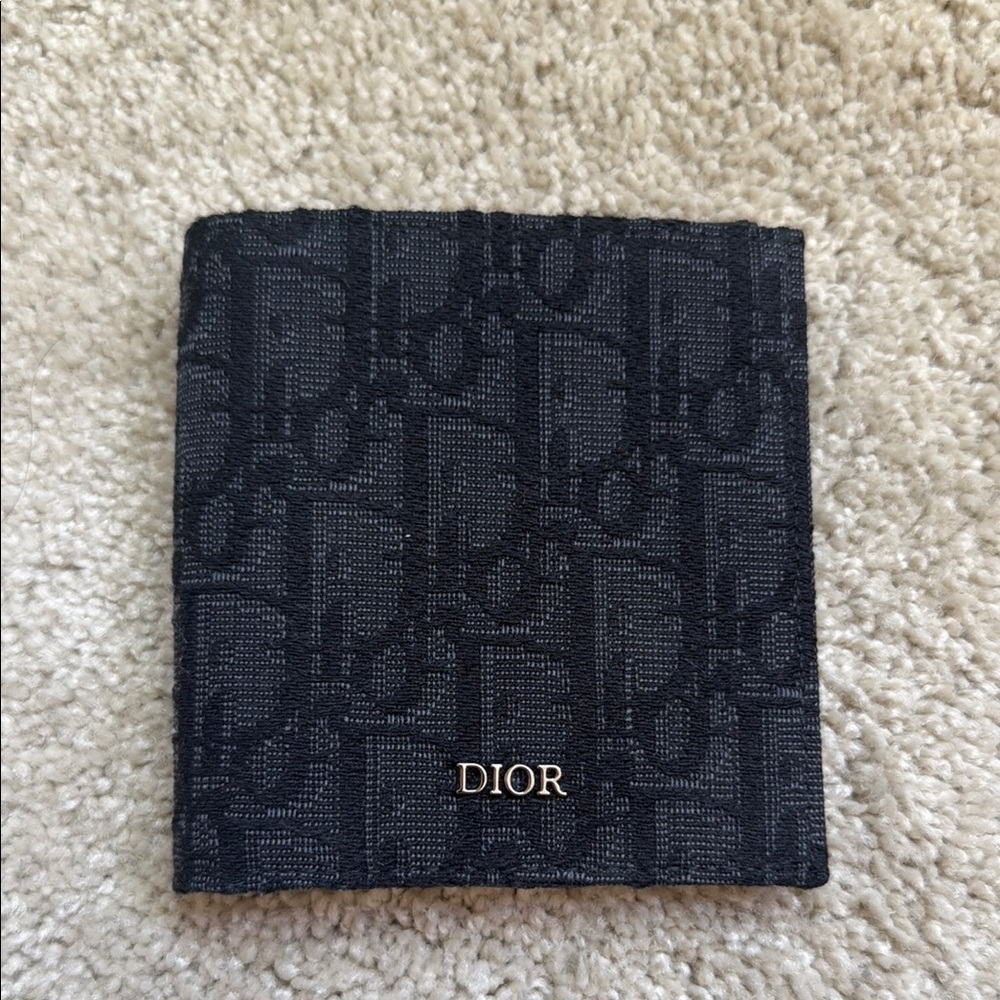 Dior Black wallet with Iconic Monogram